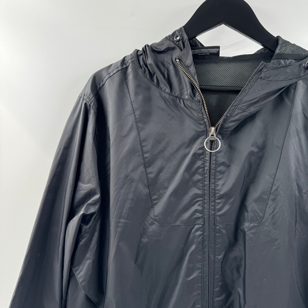 The Hundreds Medium Black Zip-Up Windbreaker Jacket - Picture 2 of 8